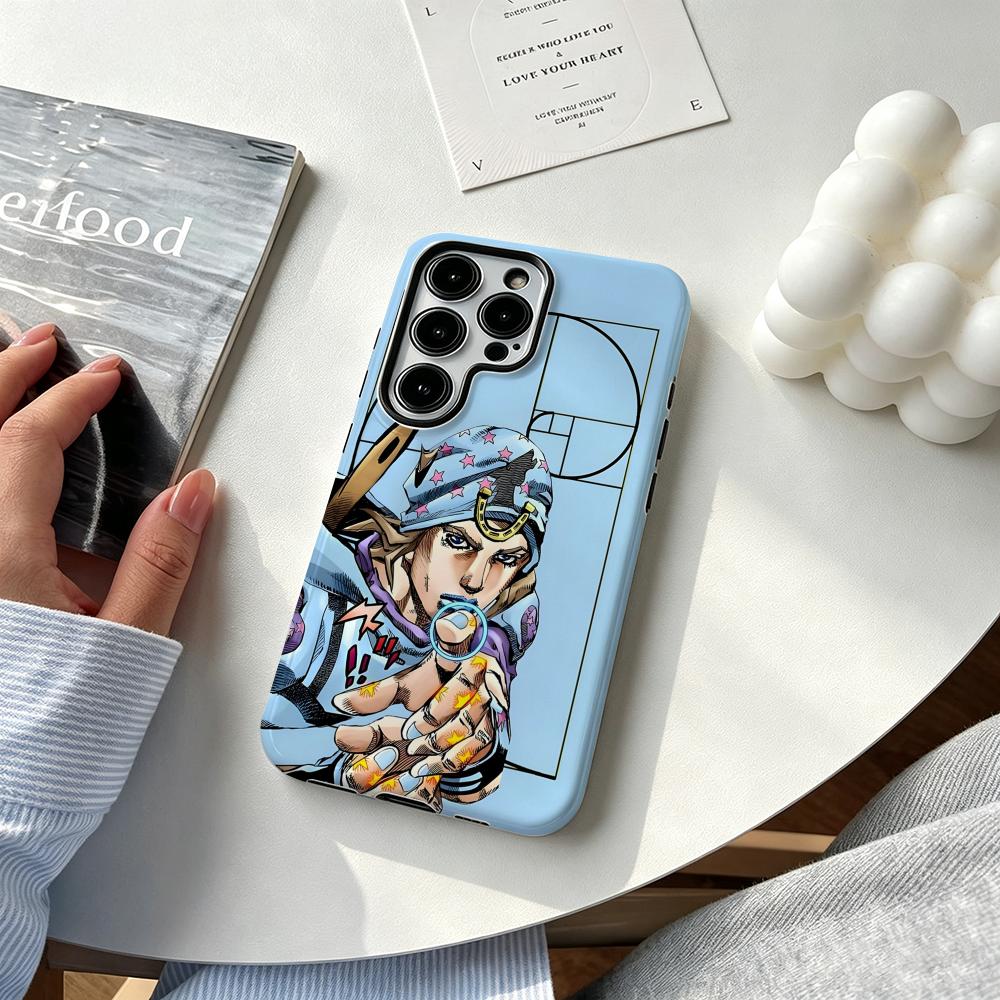 Samsung Galaxy S24 - Hot cool Anime J-JOJO Steel Ball