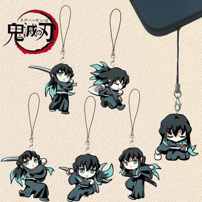Mobile Electronics Gadgets - Anime Demon Slayer Keychain Tokitoru Muichiro