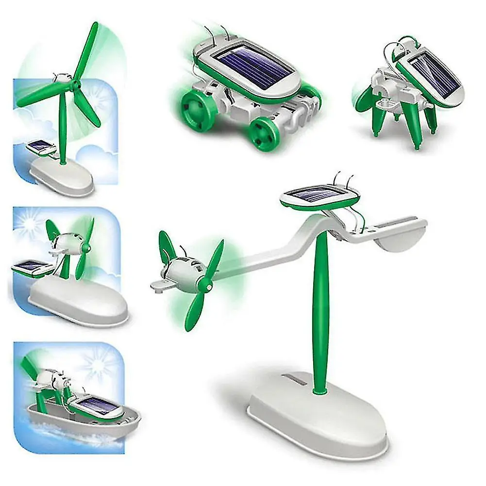 6-In-1 Solar-Power Robot Kit A - огляд і ціна Electronics Gadgets For Kids