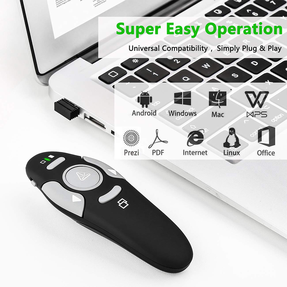 MRSVI Wireless Presentation Cl - огляд і ціна Laser Pointer Presenter