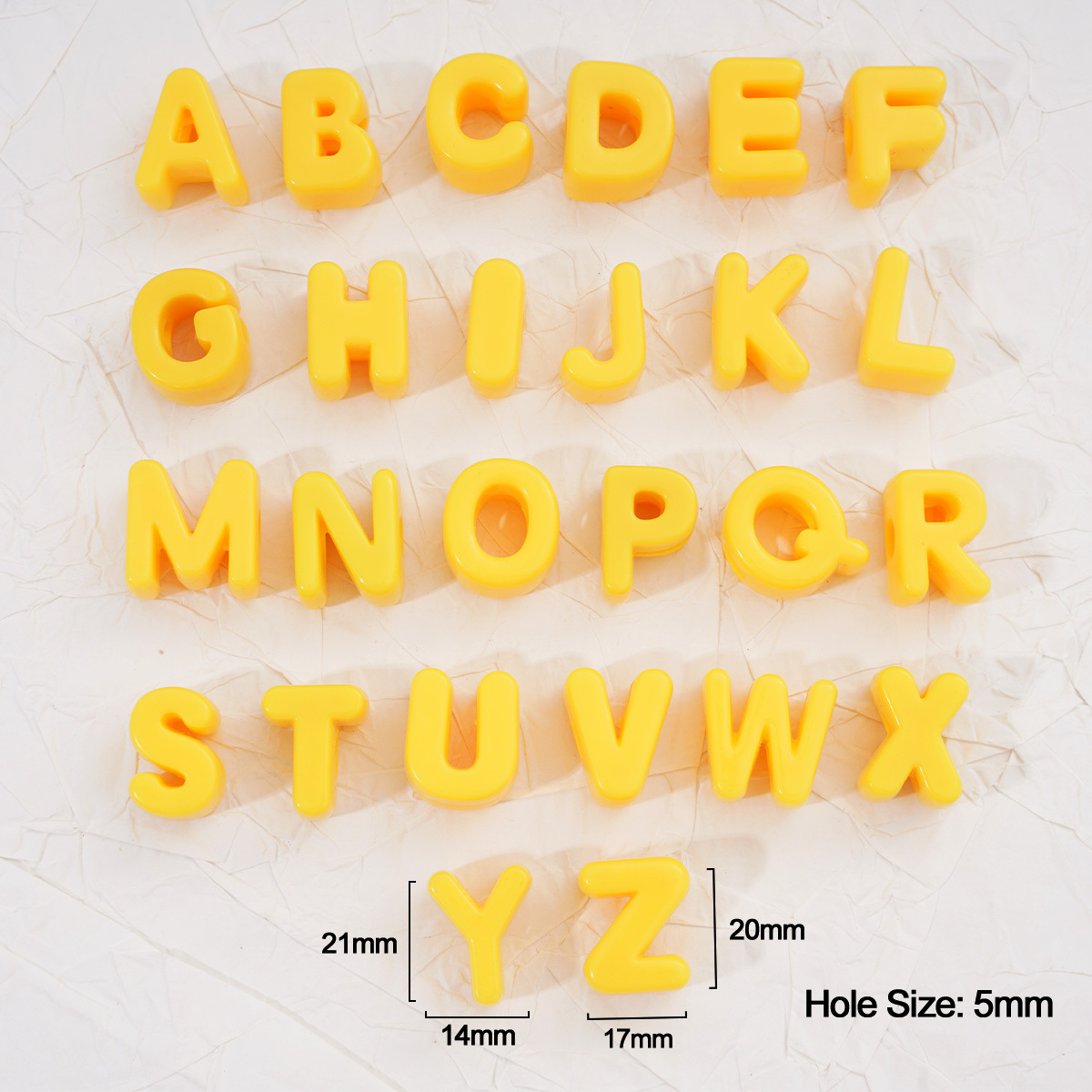 2/20pcs Yellow Acrylic Large H - огляд і ціна Mobile Electronics Gadgets