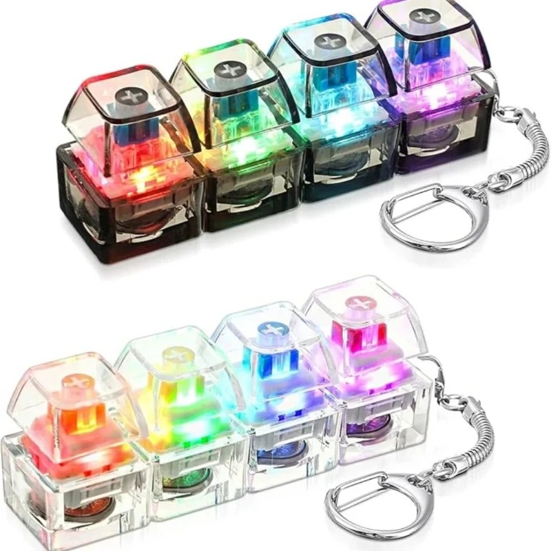 、/LED Keyboard Keychain Fidget - огляд і ціна Electronics Gadgets For Kids