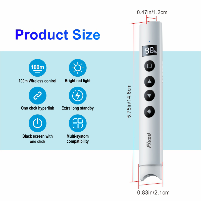 New Wireless Presenter Red Las - огляд і ціна Laser Pointer Presenter