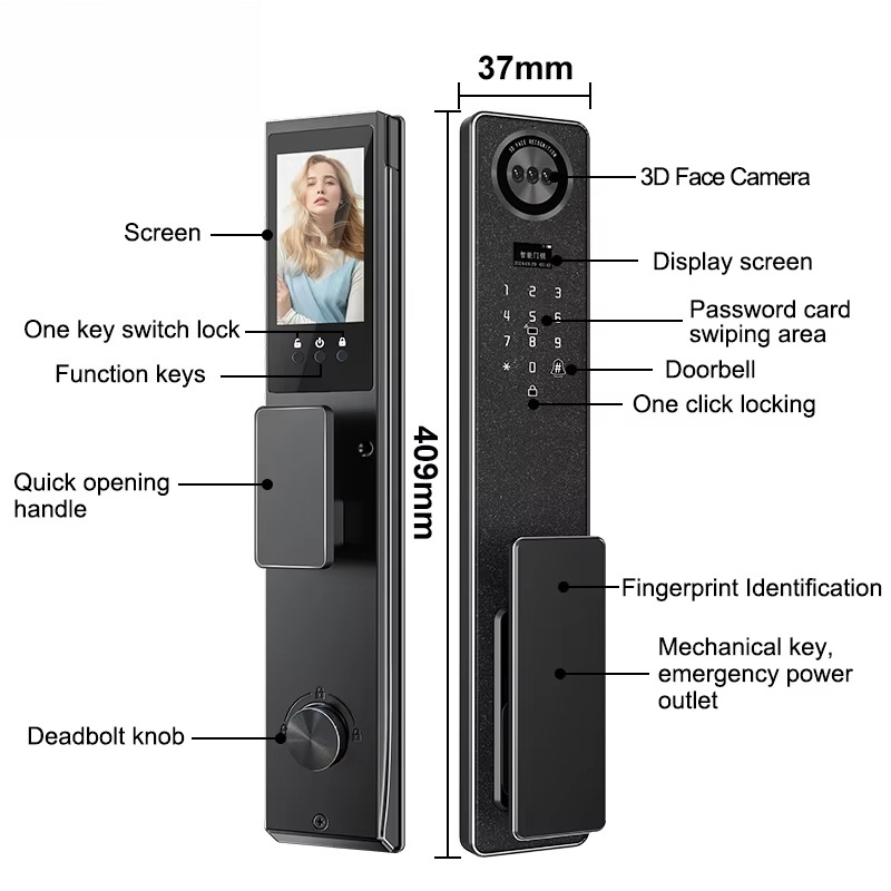 Tuya WiFi Smart Door Lock, Hom - огляд і ціна Electronics & Gadgets Beginning With D
