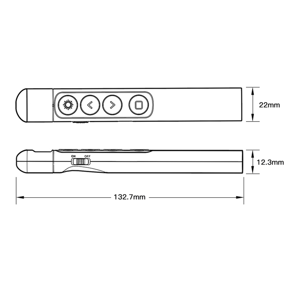 Laser Presentation Pointer 2.4 - огляд і ціна Laser Pointer Presenter