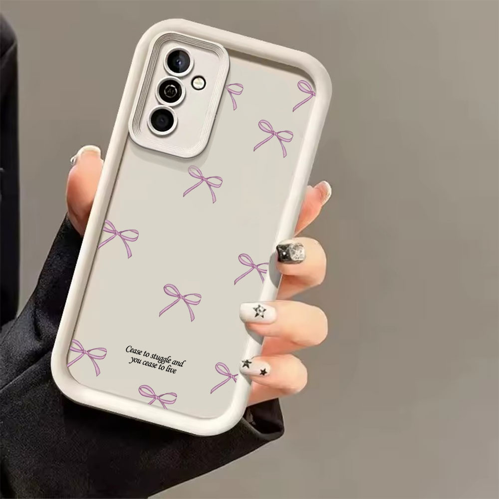 Pink Bow Print Soft TPU Phone  - огляд і ціна Samsung Galaxy S24