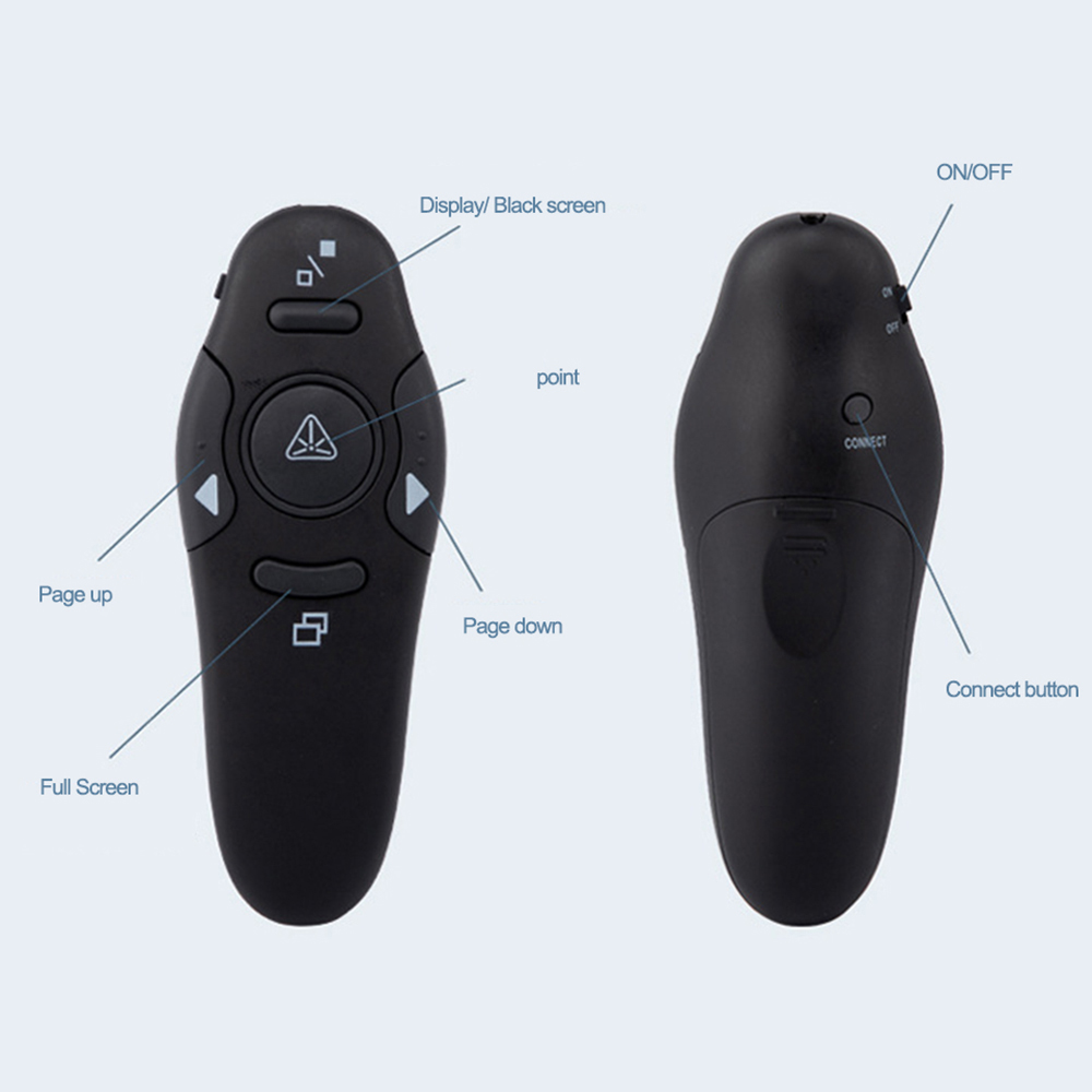 2.4GHz Wireless USB Powerpoint - огляд і ціна Laser Pointer Presenter