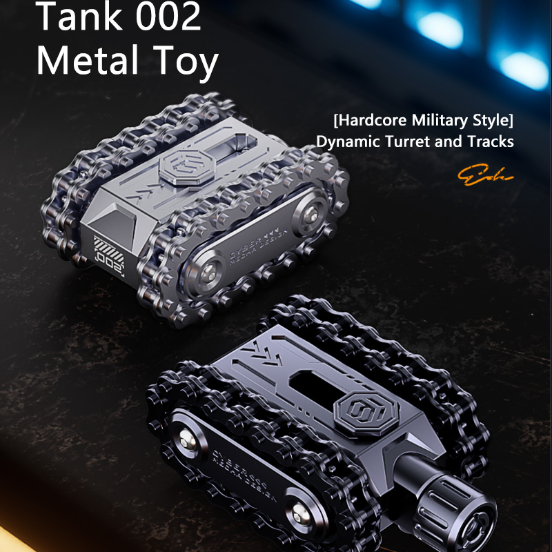 Metal Rotating Tank Fidget Toy - огляд і ціна Electronics Gadgets For Kids