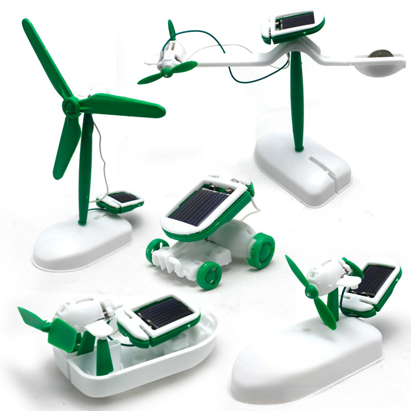 6-In-1 Solar-Power Robot Kit A - огляд і ціна Electronics Gadgets For Kids