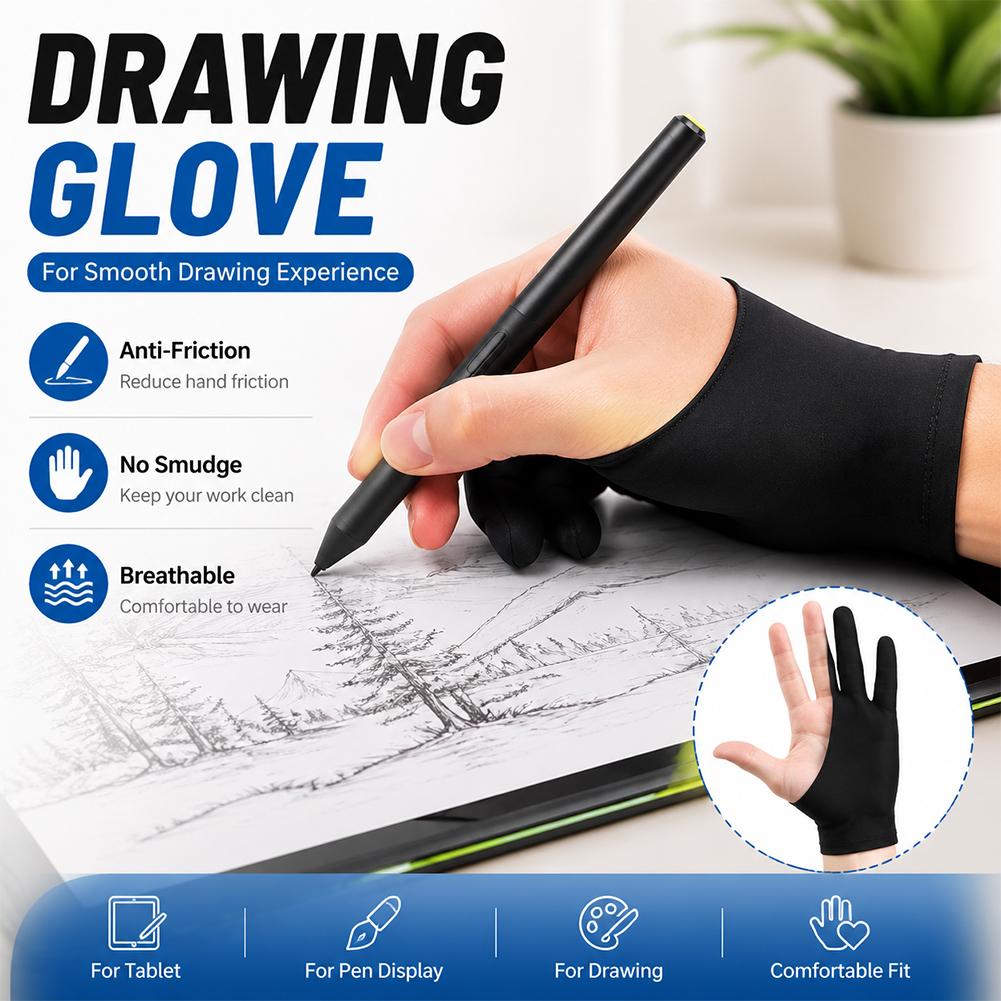 Drawing Glove Anti Touch Scree - огляд і ціна Digital Drawing Tablet