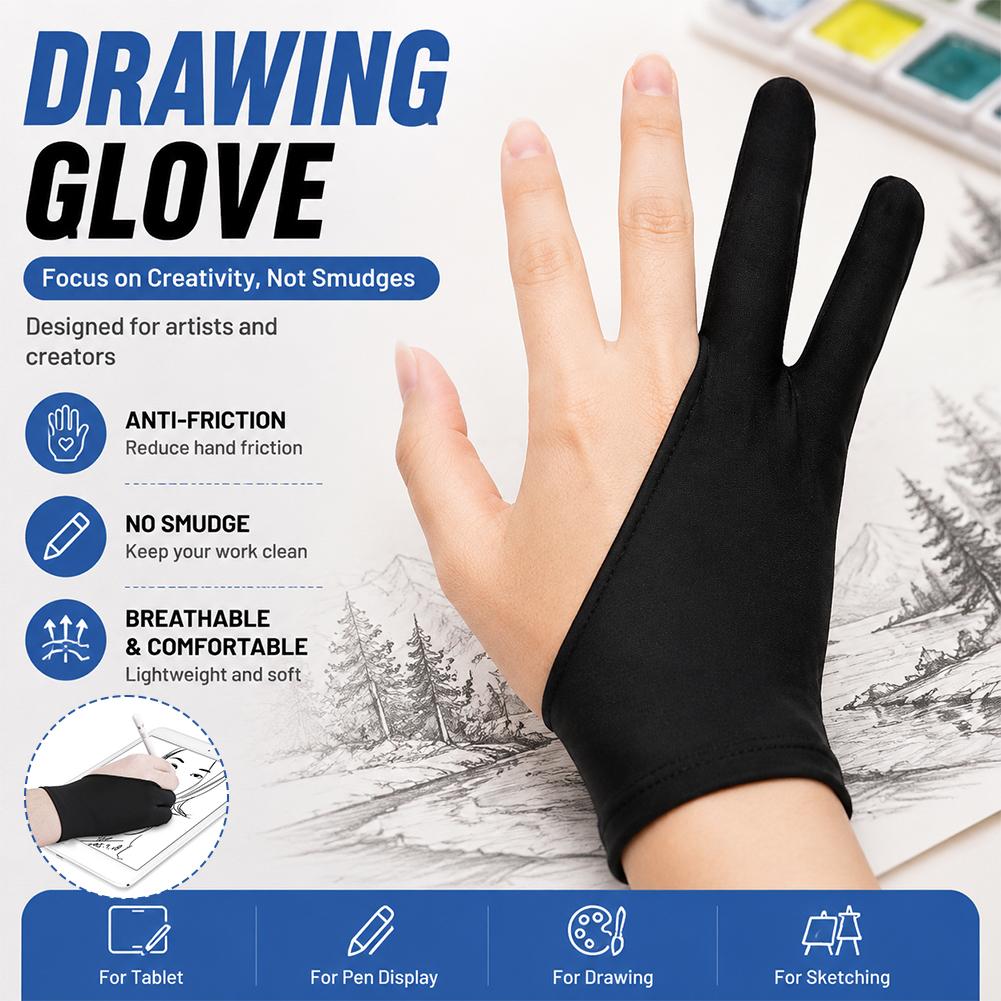 Drawing Glove Anti Touch Scree - огляд і ціна Digital Drawing Tablet